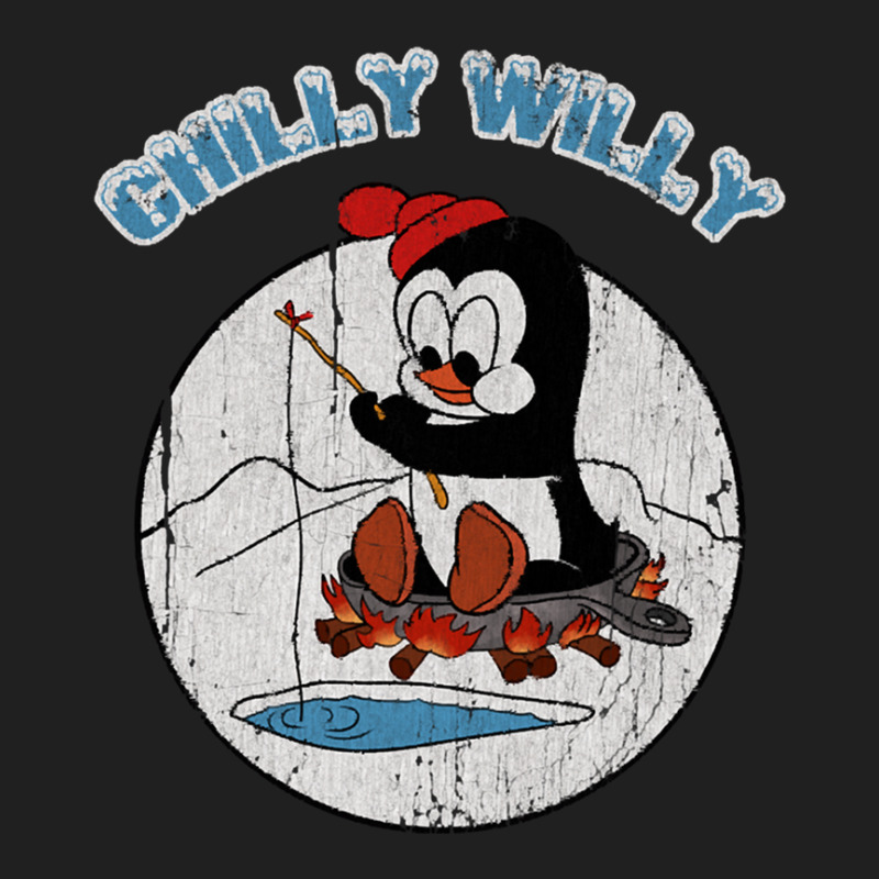 Distressed Chilly Willy Ladies Polo Shirt by CherriScott | Artistshot