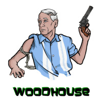 Woodhouse With Strap On His Arm And Gun In Hand Typical Woodhouse For  V-neck Tee | Artistshot