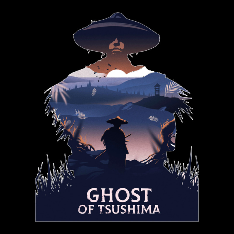 Decor Game Wall Art Custom Poster Ghost Of Tsushima Pocket T-Shirt by cm-arts | Artistshot