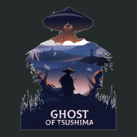 Decor Game Wall Art Custom Poster Ghost Of Tsushima Women's Triblend Scoop T-shirt | Artistshot