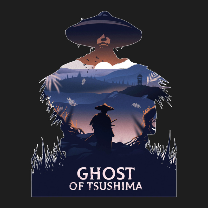 Decor Game Wall Art Custom Poster Ghost Of Tsushima Classic T-shirt by cm-arts | Artistshot