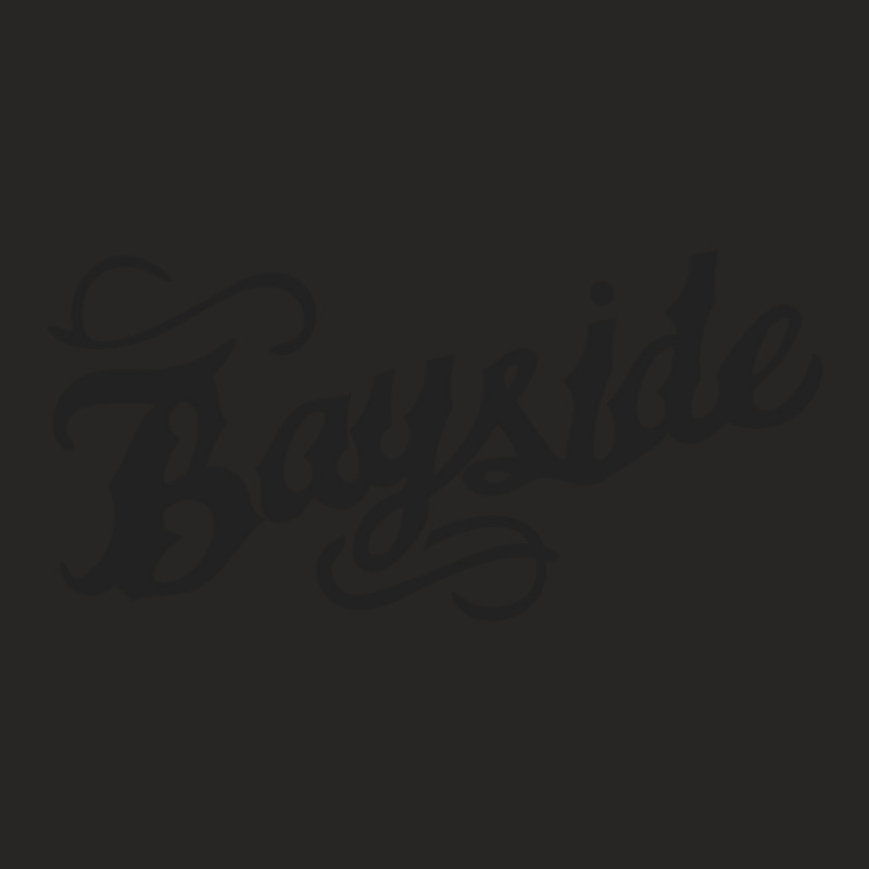 Bayside Black And White Ladies Fitted T-Shirt by WilliamStinnett | Artistshot