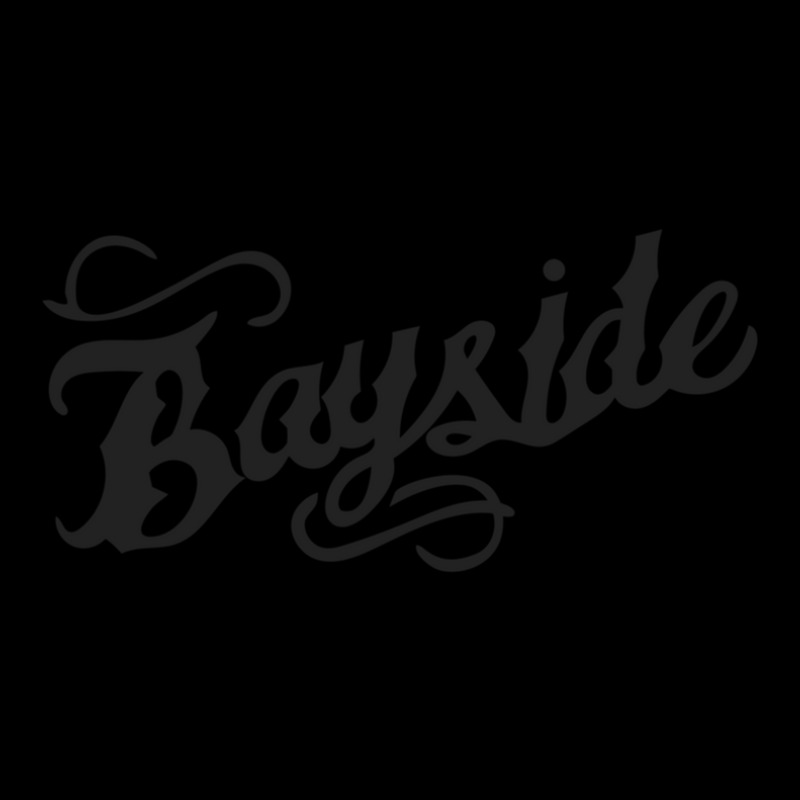 Bayside Black And White Cropped Hoodie by WilliamStinnett | Artistshot