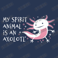 Cute Amphibian - My Spirit Animal Is An Axolotl-r7npy Men Denim Jacket | Artistshot