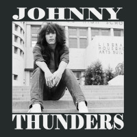 Black Johnny Thunders Classic Women's Triblend Scoop T-shirt | Artistshot