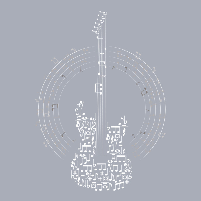 Guitar Of Musical Notes Tank Dress by BrandonDriskell | Artistshot