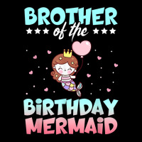 Brother Of The Birthday Mermaid Ocean Fish Tail Deep Sea Top Youth Jogger | Artistshot