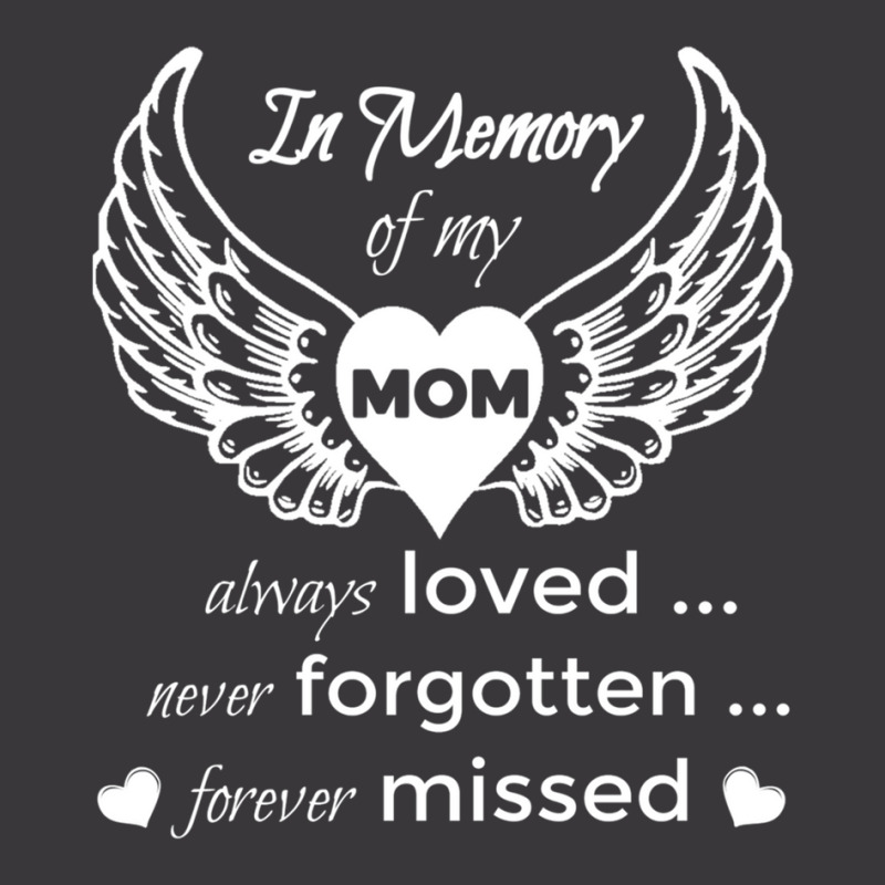In Memory Of My Mom Angel Wings Shirts & Gifts Ladies Curvy T-shirt By ...