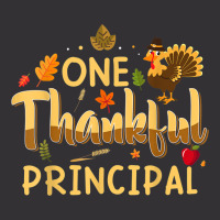 One Thankful Principal Fall Autumn Pumpkin Thanksgiving Vintage Short | Artistshot