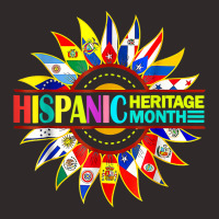 National Hispanic Heritage Month Celebration Latin Flags T Shirt Racerback Tank | Artistshot