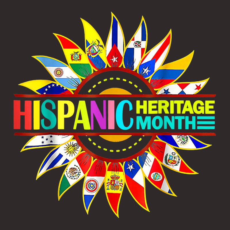 National Hispanic Heritage Month Celebration Latin Flags T Shirt Racerback Tank by cm-arts | Artistshot