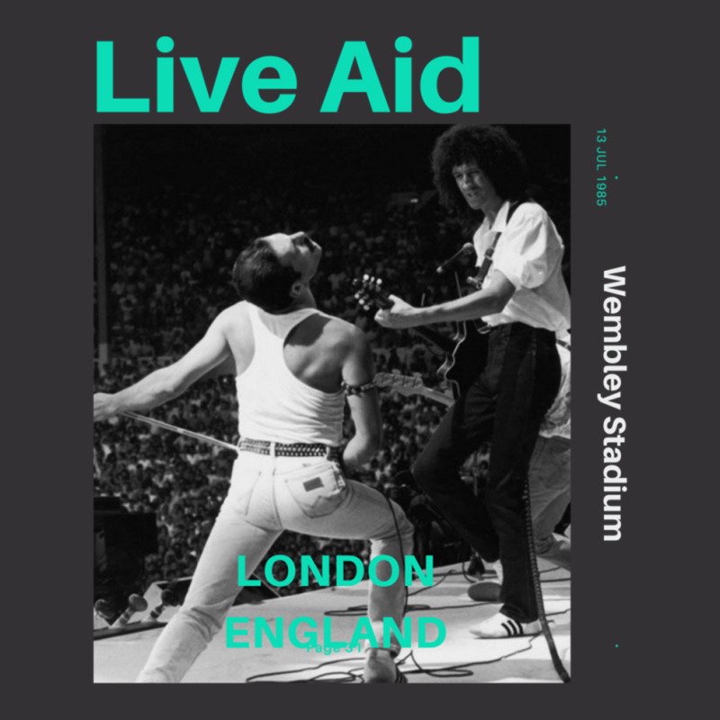 Live Aid At Wembley Vintage Short by LaDonnaOesterle | Artistshot