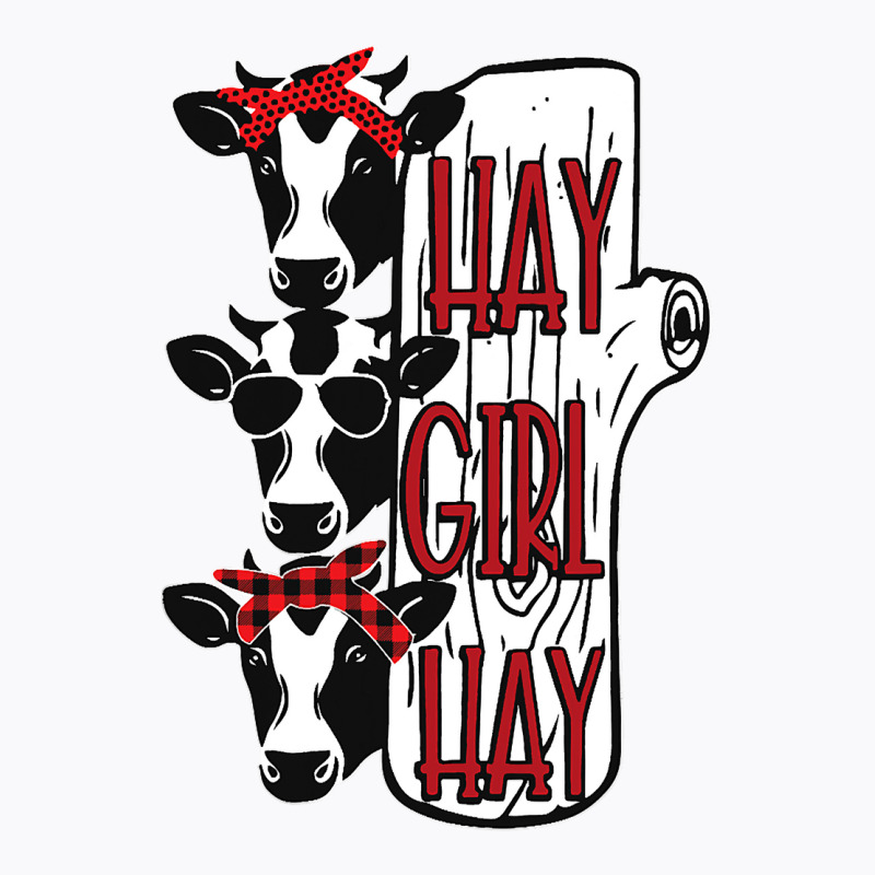 Cow Cattle Hay Girl Hay Dairy Cow 163 Heifer T-shirt | Artistshot