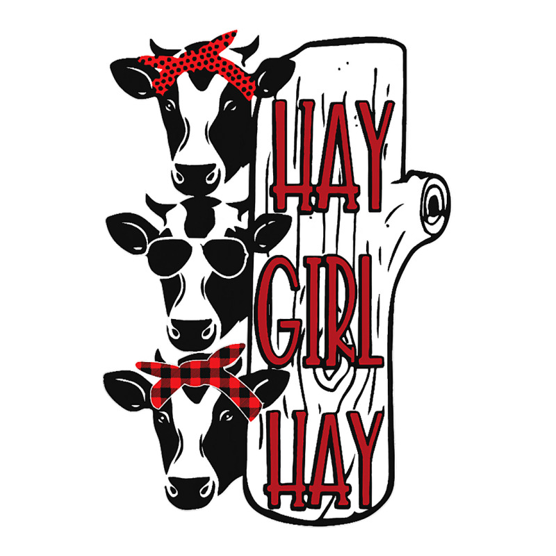 Cow Cattle Hay Girl Hay Dairy Cow 163 Heifer V-neck Tee | Artistshot