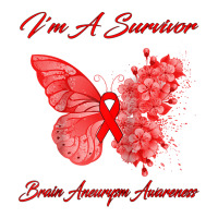 Butterfly I'm A Survivor Brain Aneurysm Awareness Raglan Baseball Tee Youth Zipper Hoodie | Artistshot