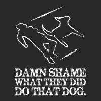 Dog Quote I Damn Shame What They Did To That Dog Printed Hat | Artistshot