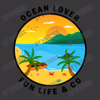 Ocean Lover And Cool Illustration Of A Island Ladies Curvy T-shirt | Artistshot