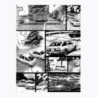 Initial D  Racing - Manga Wall Design (version 2) T-shirt | Artistshot