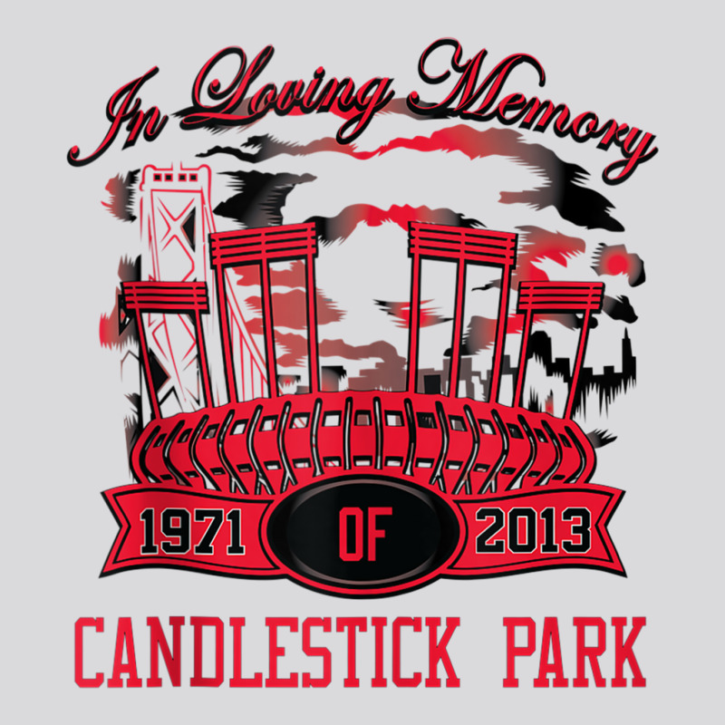 In Loving Memory Of Candlestick Park San Francisco Tank Top Women's Triblend Scoop T-shirt by cm-arts | Artistshot