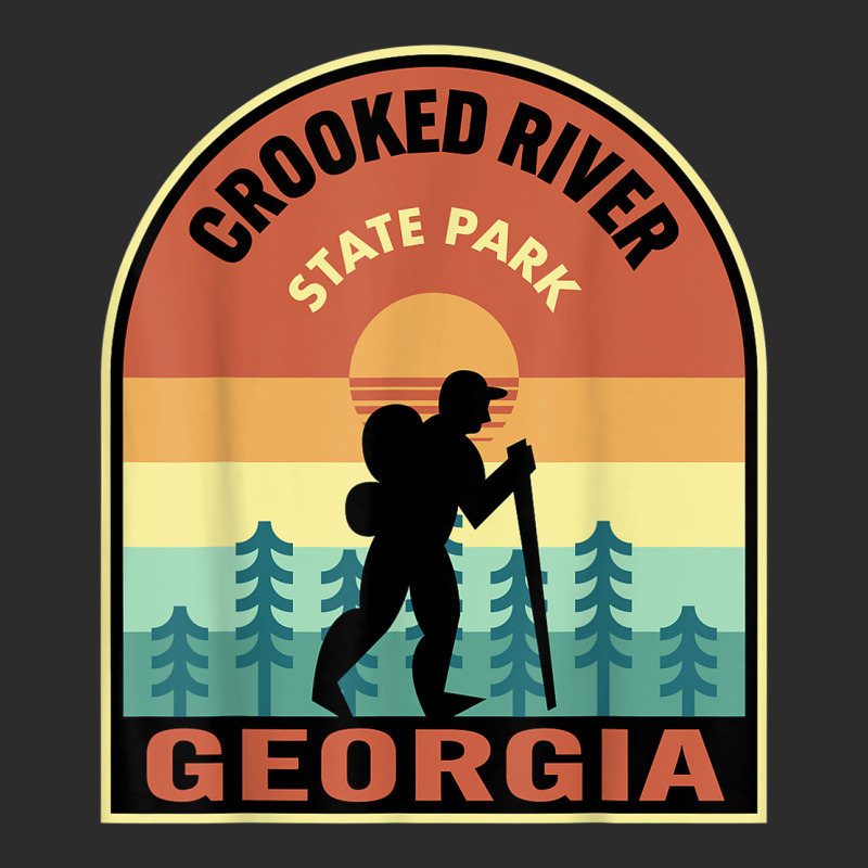 Crooked River State Park Georgia Retro Hiking Exclusive T-shirt by Clinical | Artistshot