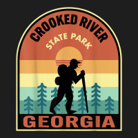 Crooked River State Park Georgia Retro Hiking Classic T-shirt | Artistshot