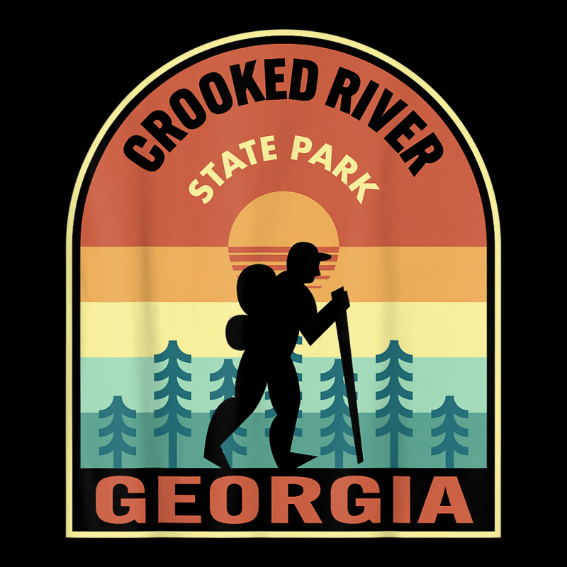 Crooked River State Park Georgia Retro Hiking Unisex Jogger by Clinical | Artistshot