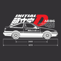 Initial D (side View) Black Vintage Hoodie And Short Set | Artistshot