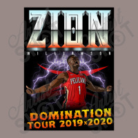 Zion Domination Tour Shirt   Zion Williamson Vintage T-shirt | Artistshot