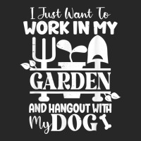 I Just Want To Work In My Garden And Hangout With My Dog T Shirt Women's Pajamas Set | Artistshot