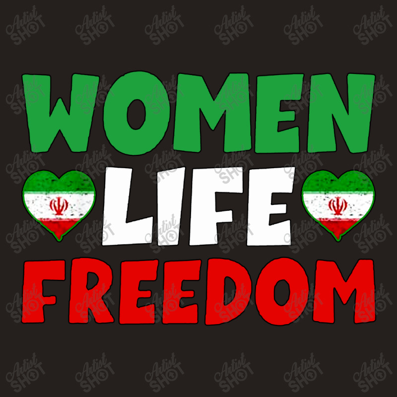 Free Iran Women Life Freedom Tank Top by Pinkbubbles | Artistshot