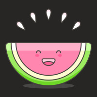 Cute Watermelon Ladies Fitted T-shirt | Artistshot
