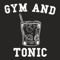 Gym And Tonic Tank Top Ladies Fitted T-shirt | Artistshot