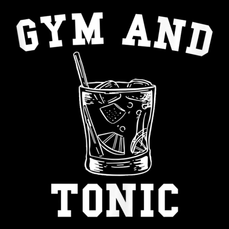 Gym And Tonic Tank Top Cropped Hoodie by cm-arts | Artistshot