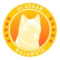 Alaskan Malamute Alaskan Malamute Dog Portrait Stainless Steel Water Bottle | Artistshot