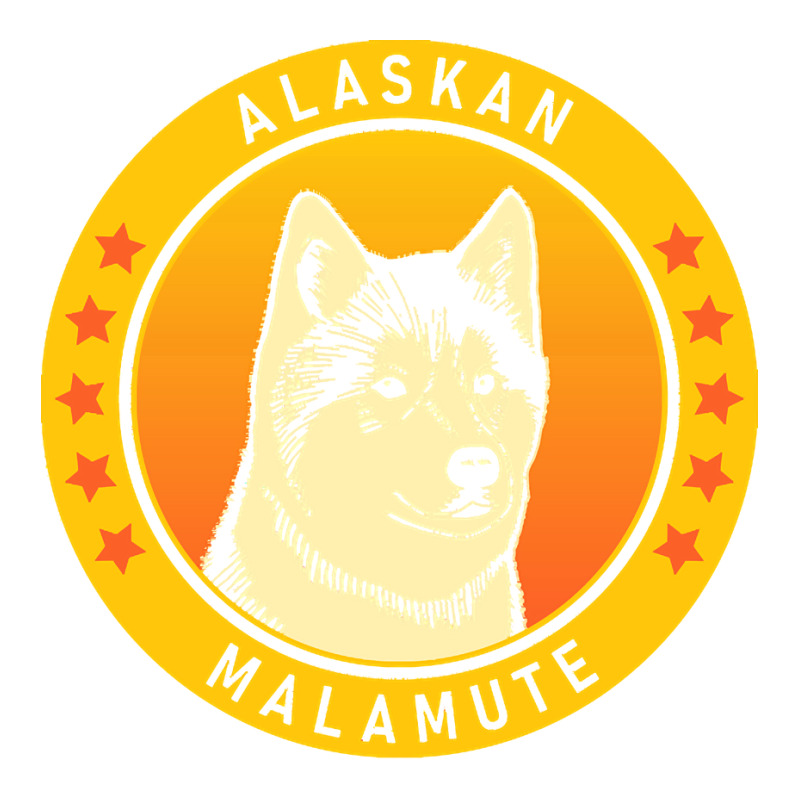 Alaskan Malamute Alaskan Malamute Dog Portrait Sticker | Artistshot