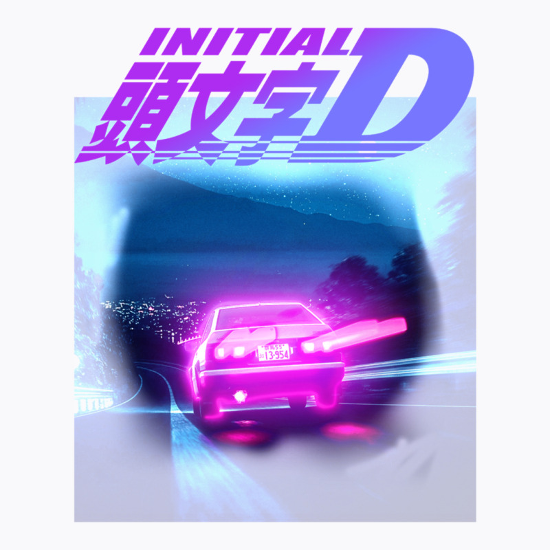 Initial D Neon Light Ae86 T-shirt | Artistshot