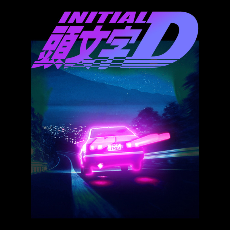 Initial D Neon Light Ae86 Men's Long Sleeve Pajama Set | Artistshot