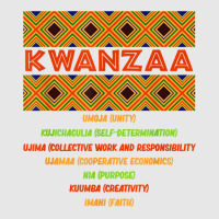 Kwanzaa Principles African American Celebration Graphic T Shirt Hoodie & Jogger Set | Artistshot