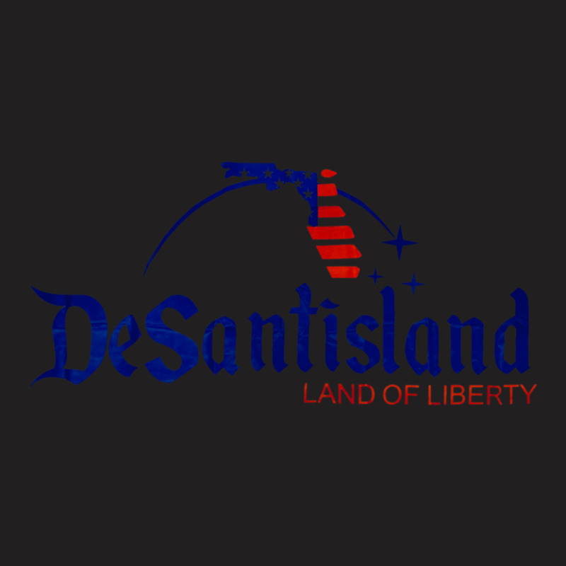 Desantisland A State Of Liberty Florida T-shirt | Artistshot