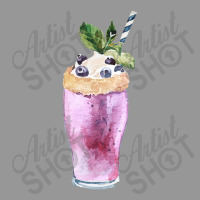 Blueberry Smoothie  Blueberry Milkshake With Whipped Cream Women's V-neck T-shirt | Artistshot