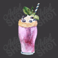 Blueberry Smoothie  Blueberry Milkshake With Whipped Cream Ladies Curvy T-shirt | Artistshot