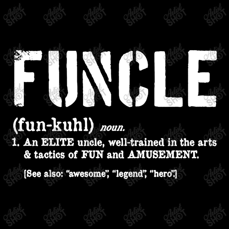 Funcle Fun Uncle Definition For Military Veterans Legging by lylolyla | Artistshot