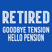 Retired Goodbye Tension Hello Pensiyon License Plate Frame | Artistshot