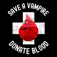 Save A Vampire Donate Blood Funny Halloween T Shirt Baby Beanies | Artistshot