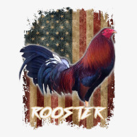 Rooster Shirt Cock Fight Us Flag T Shirt Ladies Fitted T-shirt | Artistshot