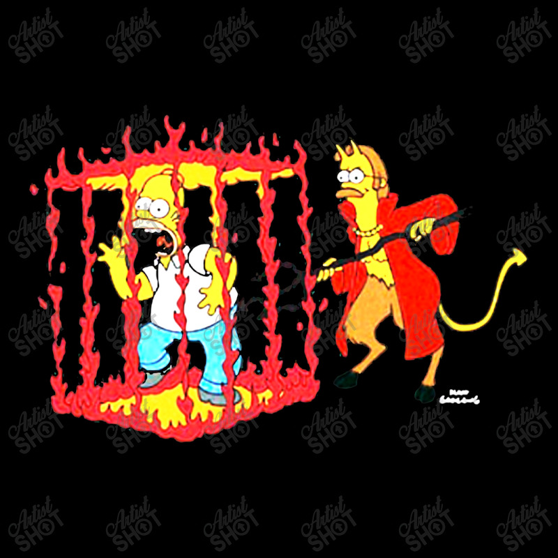 Homer In Devil's Cage The Simpsons Lightweight Hoodie by Piscok | Artistshot