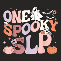 Cute One Spooky Slp Speech Language Pathologist Halloween T Shirt Ladies Fitted T-shirt | Artistshot