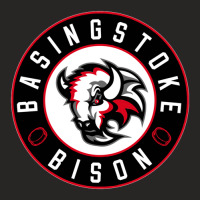 Basingstoke Bison Ice Hockey Ladies Fitted T-shirt | Artistshot