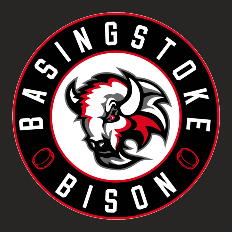 Basingstoke Bison Ice Hockey Ladies Fitted T-Shirt by cm-arts | Artistshot