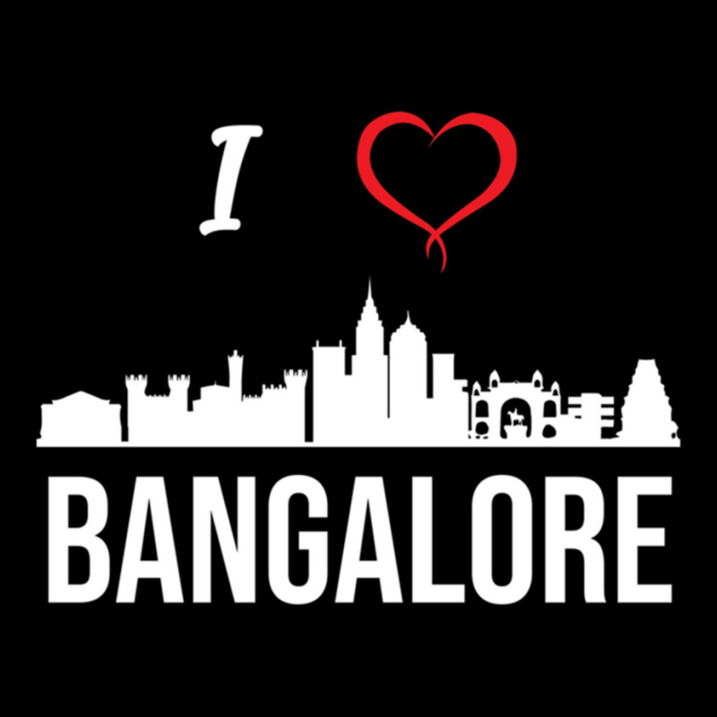 I Love Banalore Bengaluru India Cropped Sweater by cm-arts | Artistshot